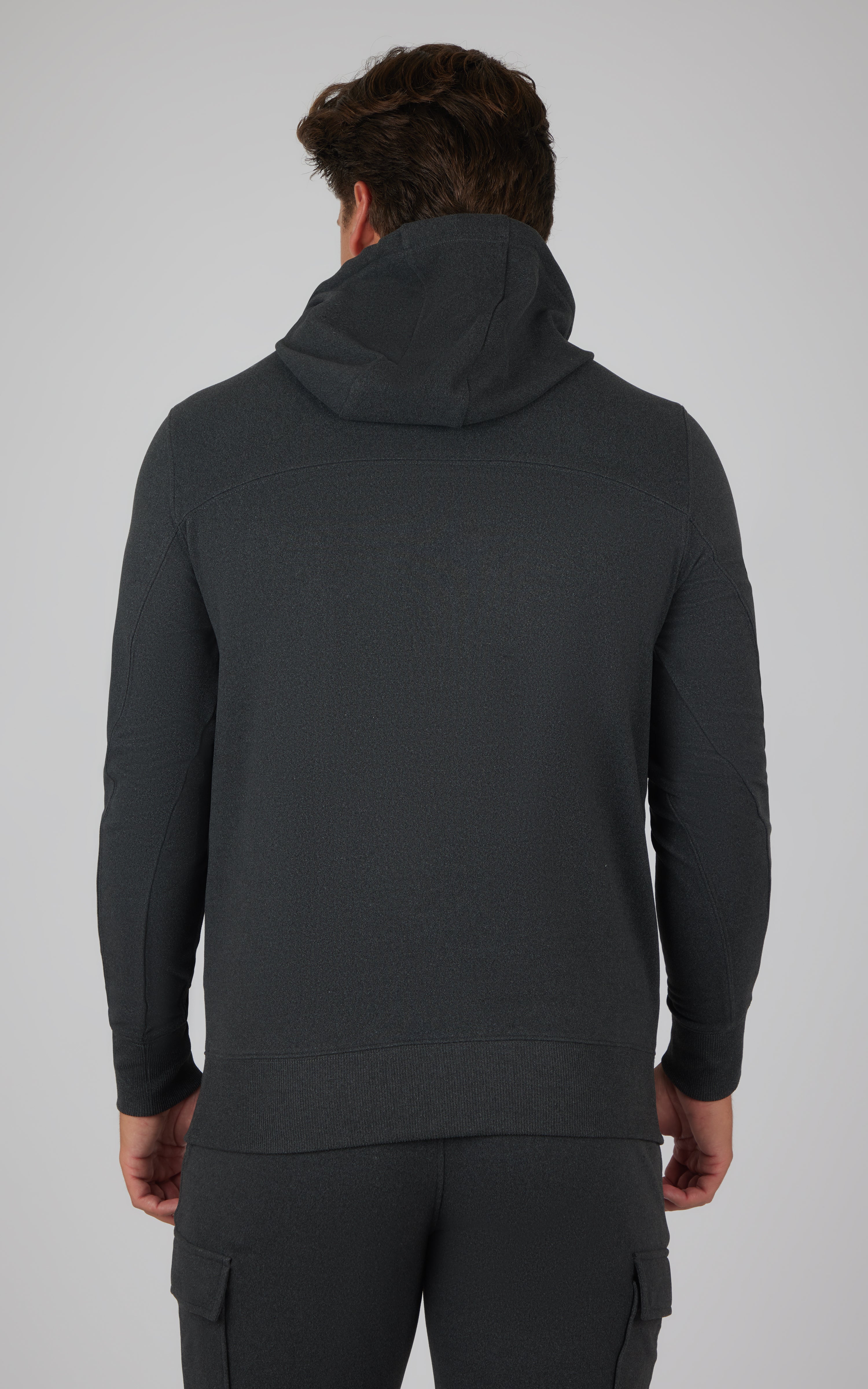 Mens Ultra Melange Fleece Hoodie