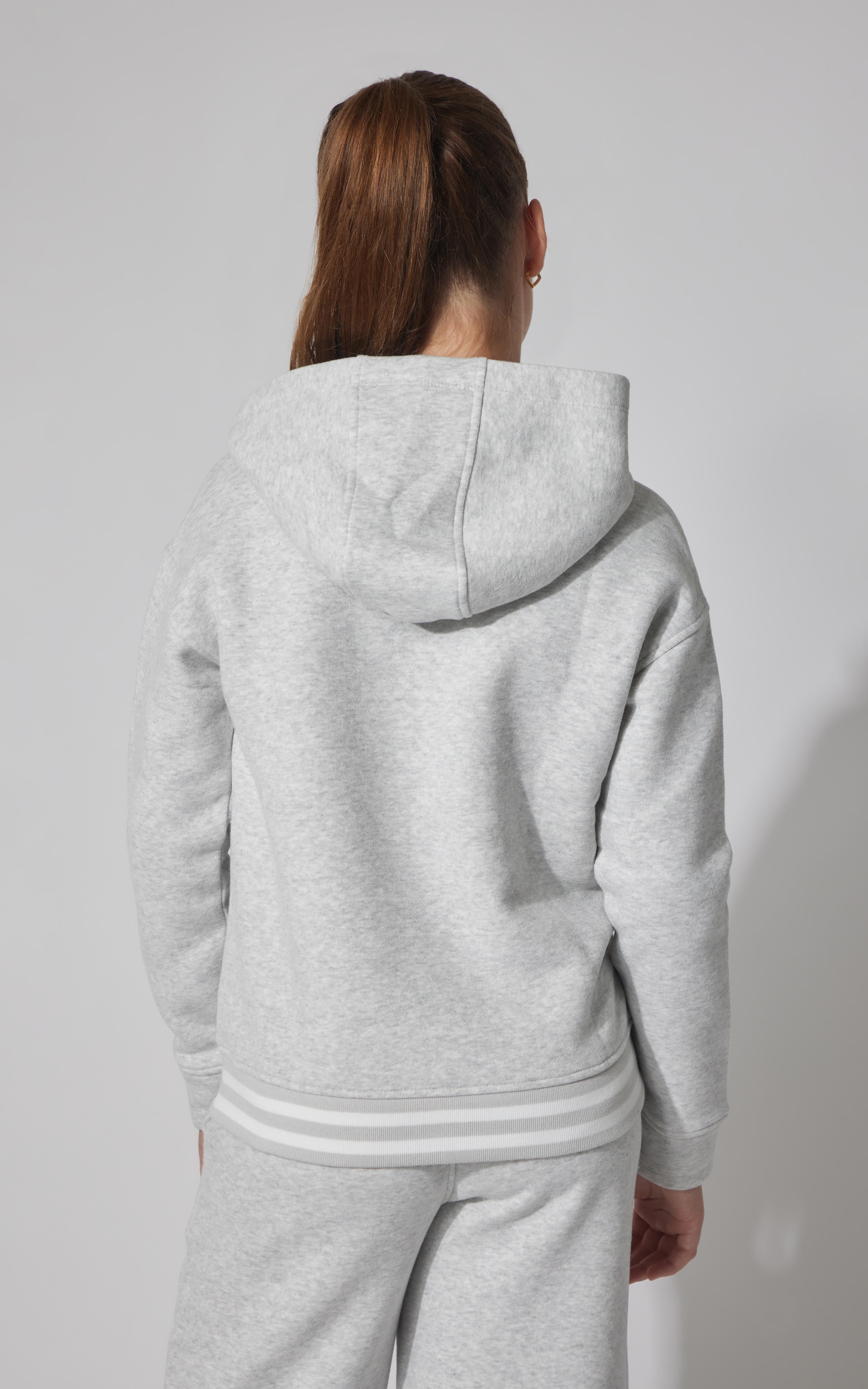 Girls Fleece Campus Pullover Hoodie