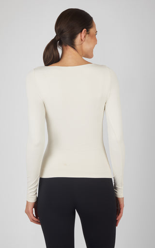 2 Pack Contour Ocean Square Neck Top - Our Linen Story