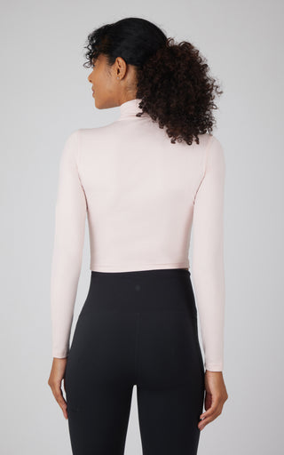 Zenly Seamless Mock Neck Top