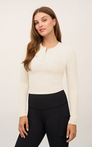 2 PK Heather Long Sleeve Crewneck - Our Stone Story