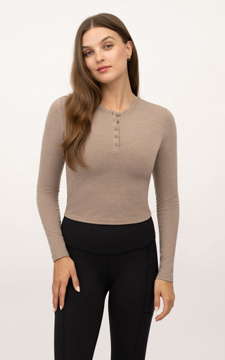 2 PK Heather Long Sleeve Crewneck - Our Stone Story