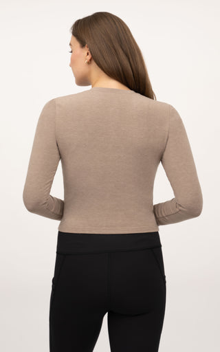 2 PK Heather Long Sleeve Crewneck - Our Stone Story