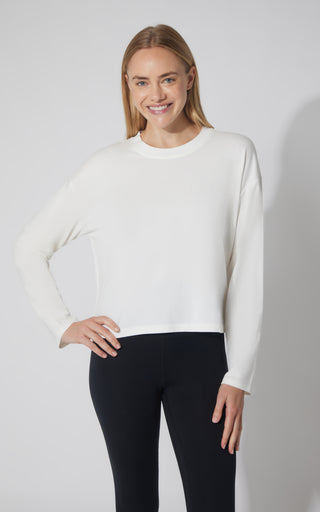 2 PK Cotton Deluxe Boxy Long Sleeve Top