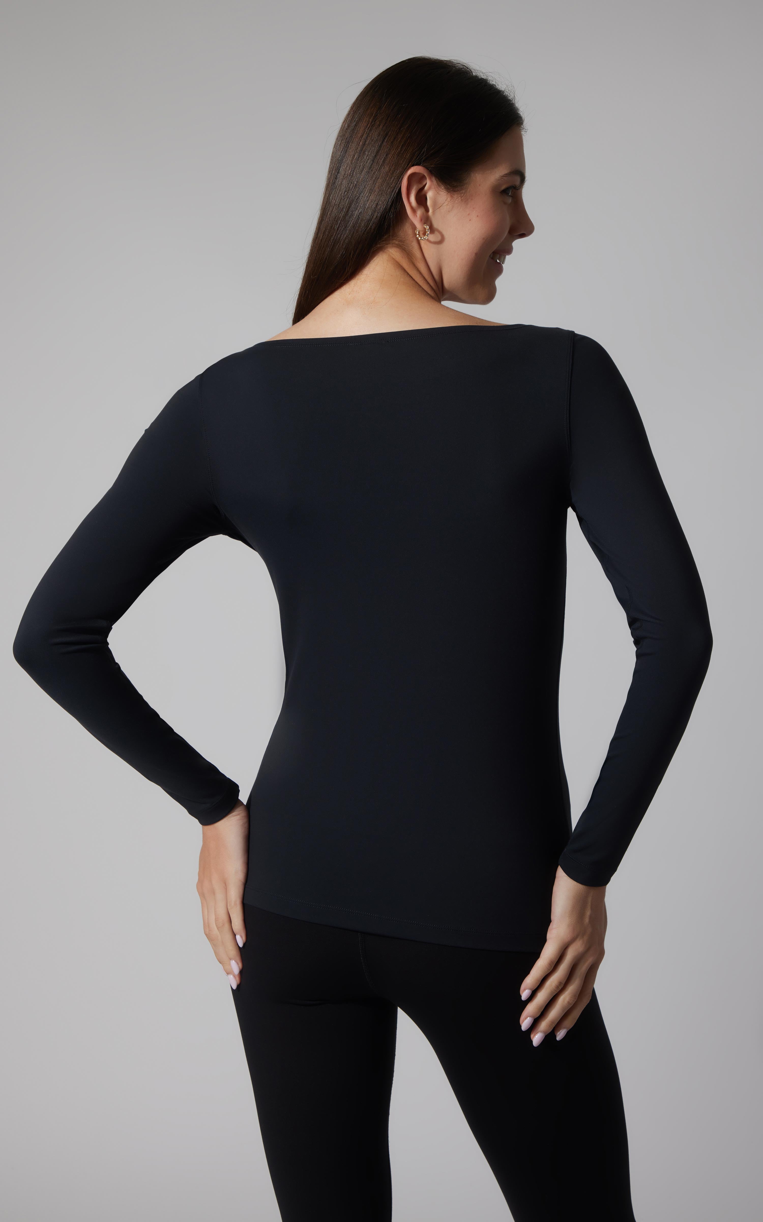 2 PK Zenly Boat Neck Long Sleeve Top
