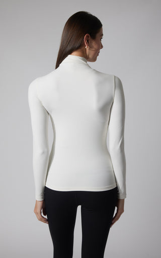 2 PK Zenly Evelyn Mock Neck Long Sleeve Top