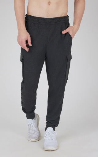 Mens Ultra Melange James Fleece Cargo Jogger