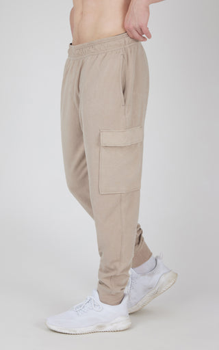 Mens Ultra Melange James Fleece Cargo Jogger