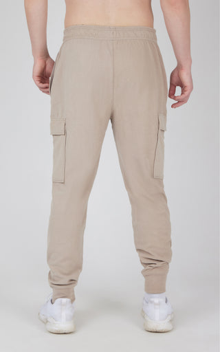 Mens Ultra Melange James Fleece Cargo Jogger
