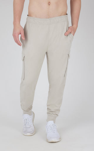 Mens Ultra Melange James Fleece Cargo Jogger