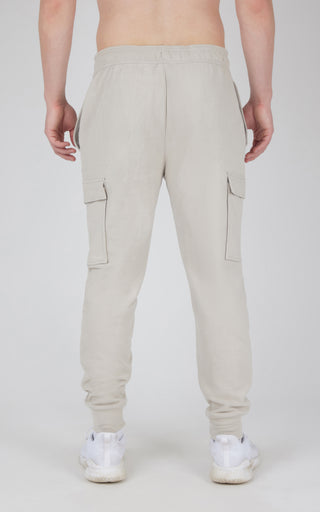 Mens Ultra Melange James Fleece Cargo Jogger