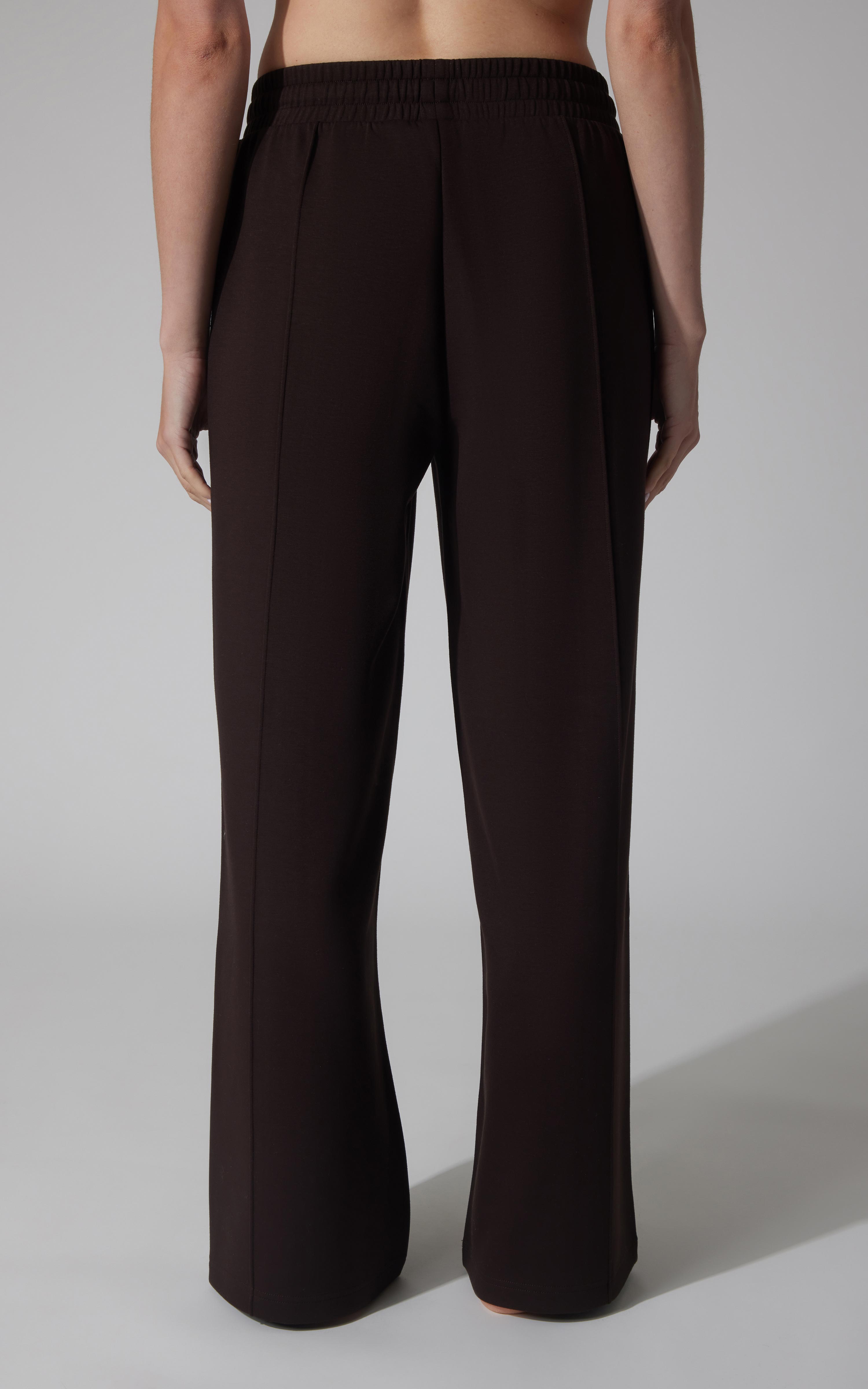 Softlite Fleece Timeless Pintuck Wide Leg Pant