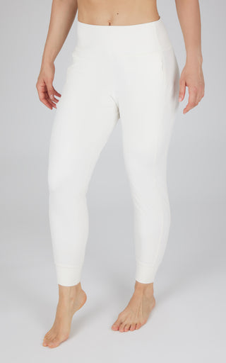 Interlock Zipper Pockets Greenwich Jogger - Our Linen Story