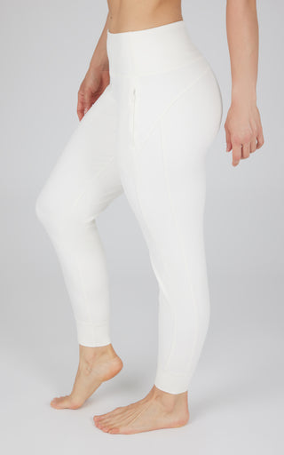 Interlock Zipper Pockets Greenwich Jogger - Our Linen Story