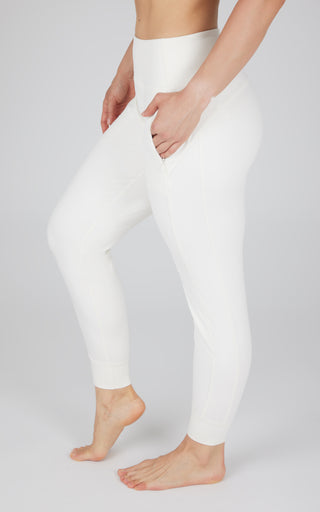Interlock Zipper Pockets Greenwich Jogger - Our Linen Story