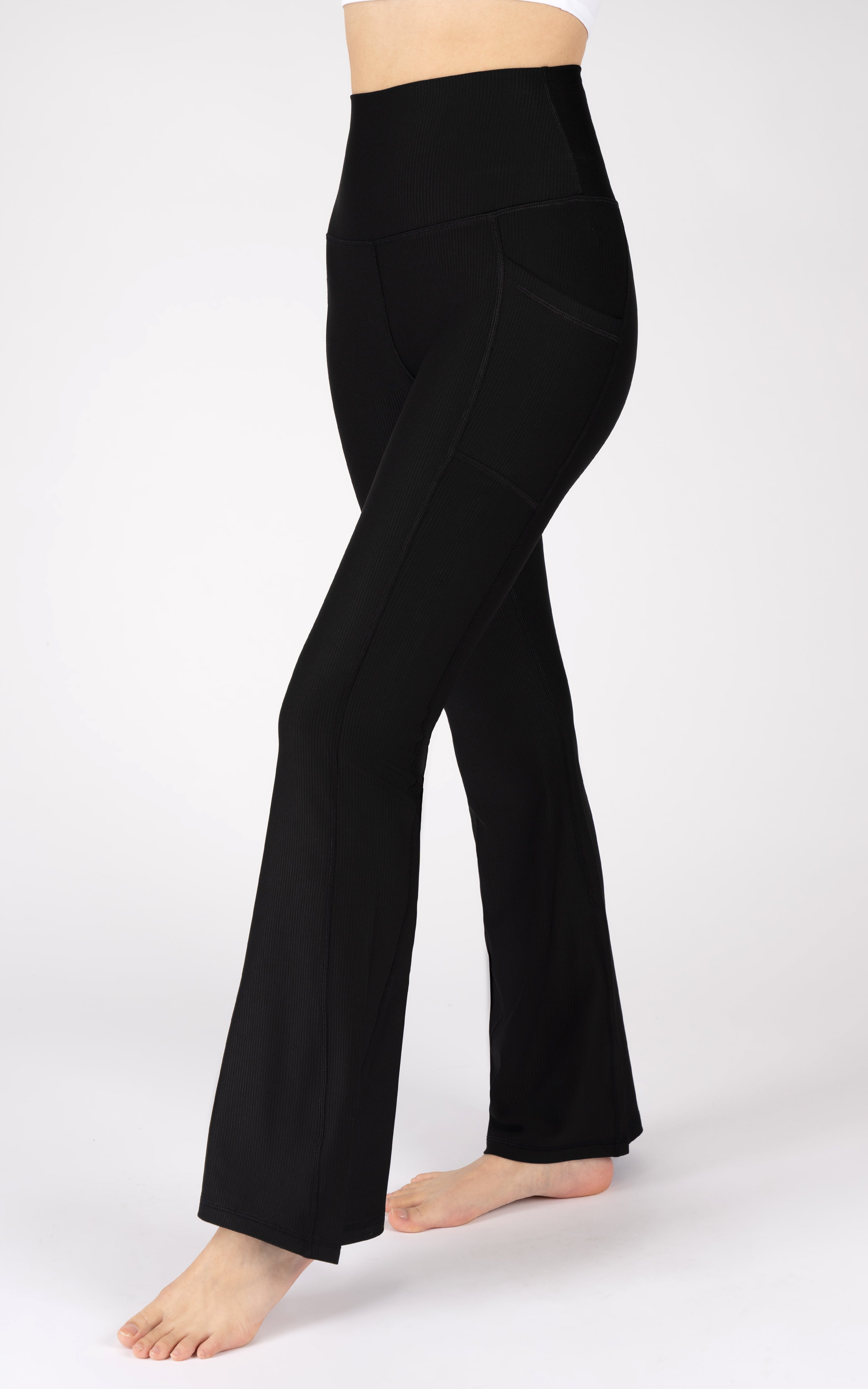 Felix Lux Ribbed Rachel Micro Flared Pant