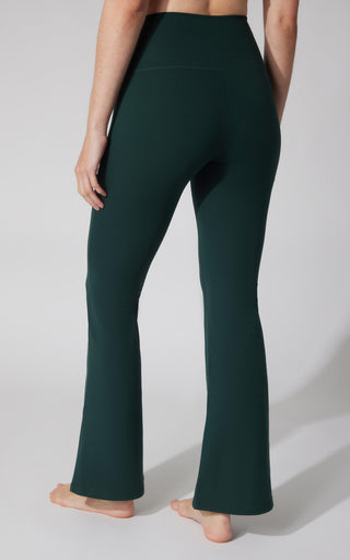 Felix Ribbed Elastic Free Waist 7/8 Flare Leg Pant