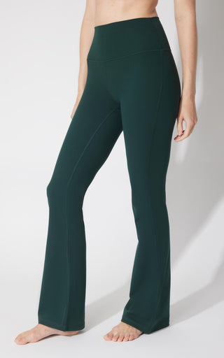 Felix Lux Ribbed Everyday Elastic Free Flare Leg Pant - Our Earthy Story