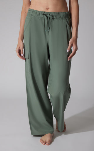 Lightstreme Wide Leg Cargo Pocket Pant - Our Earthy Story
