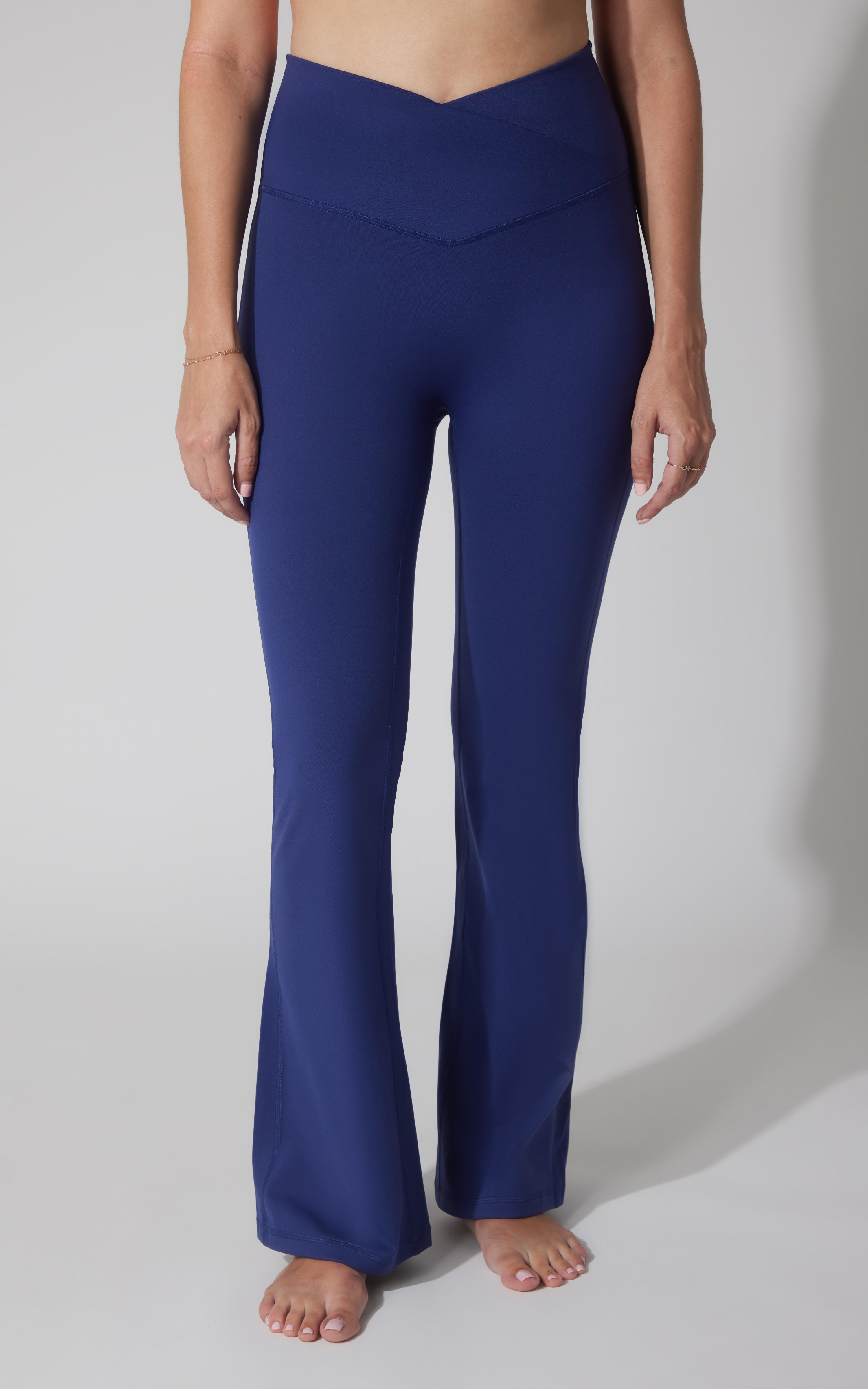Lux Sophia Crossover Flare Pant