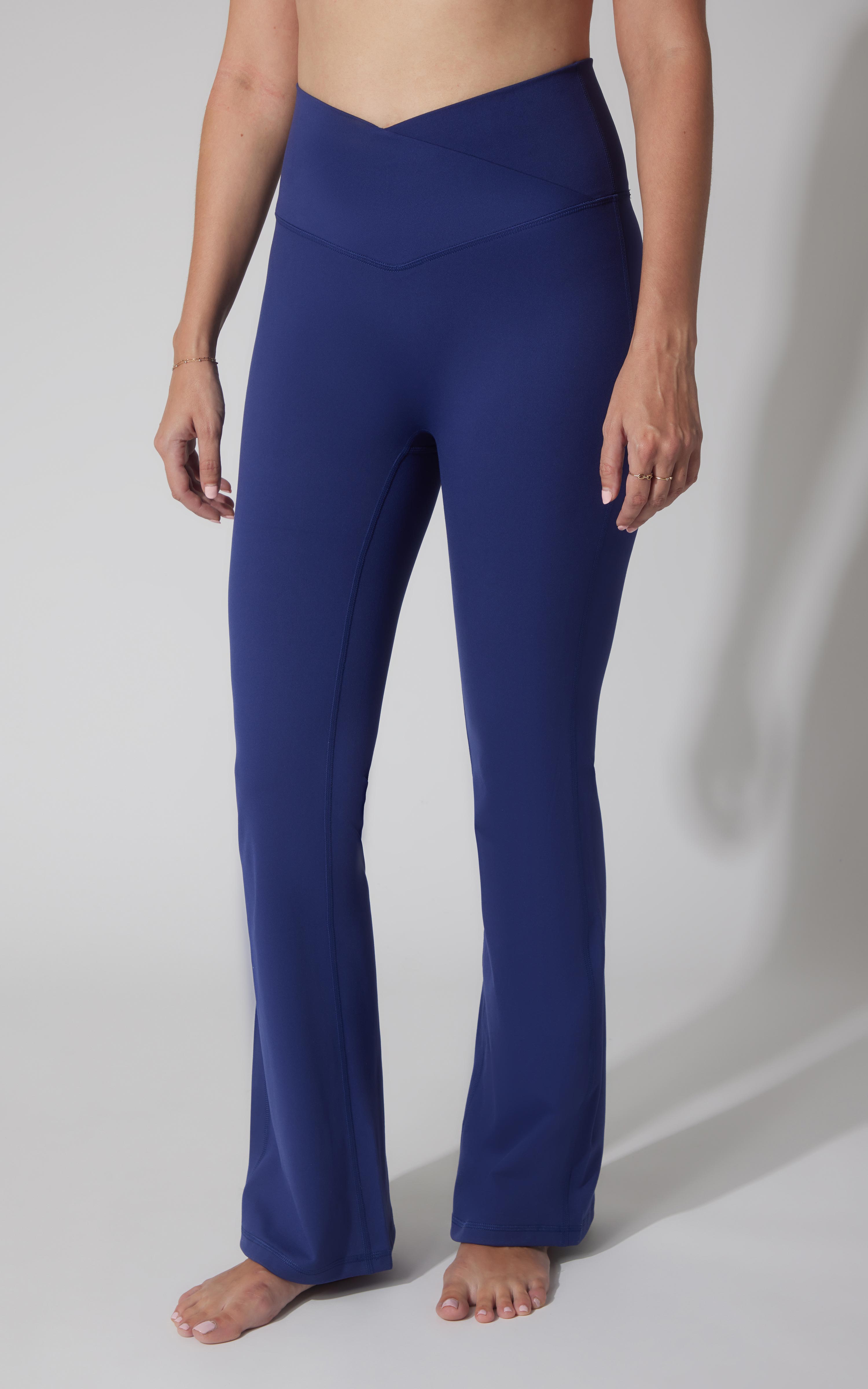 Lux Sophia Crossover Flare Pant
