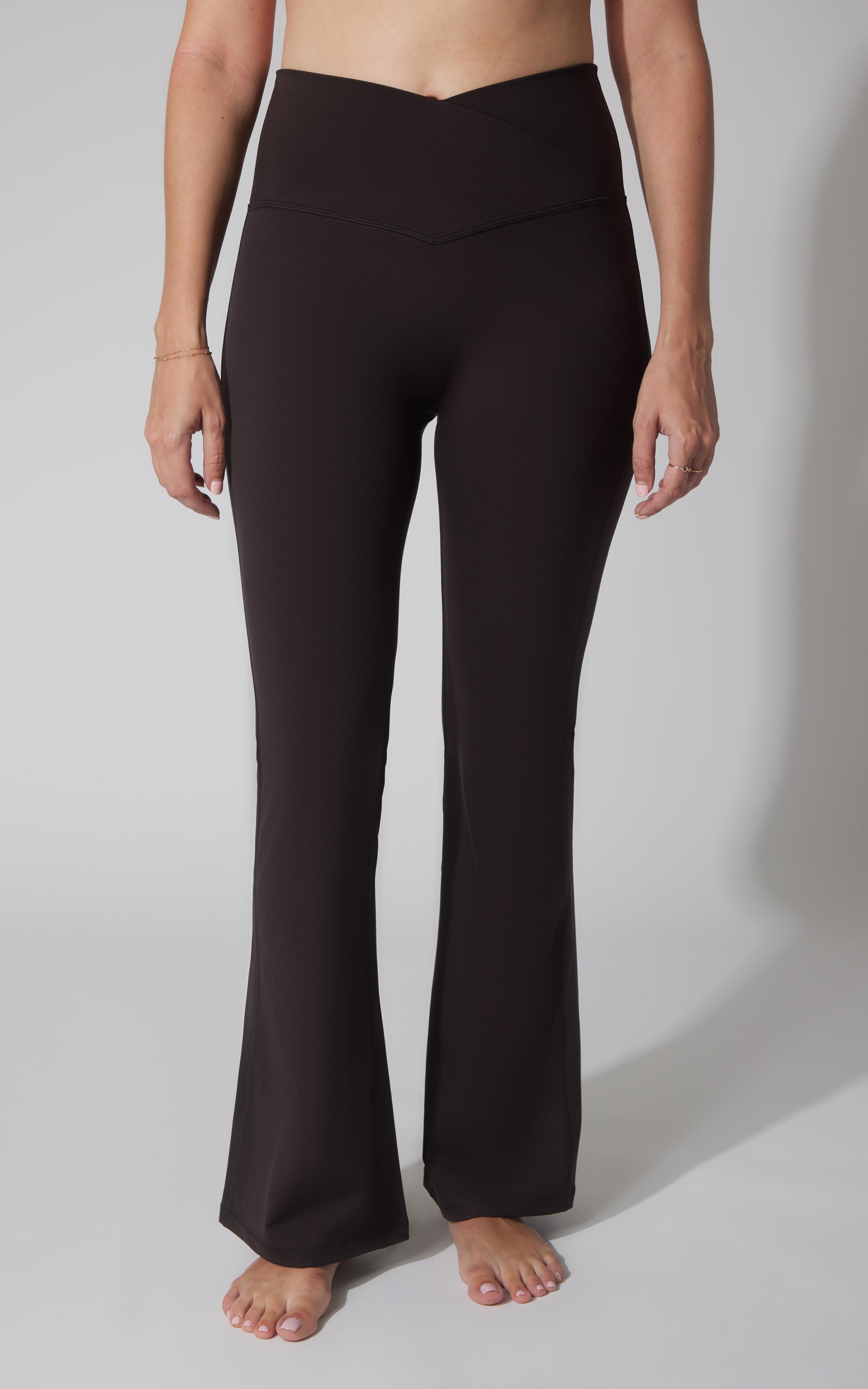 Lux Sophia Crossover Flare Pant