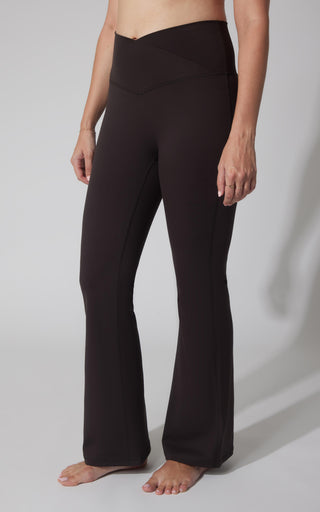 Lux Sophia Crossover Flare Pant