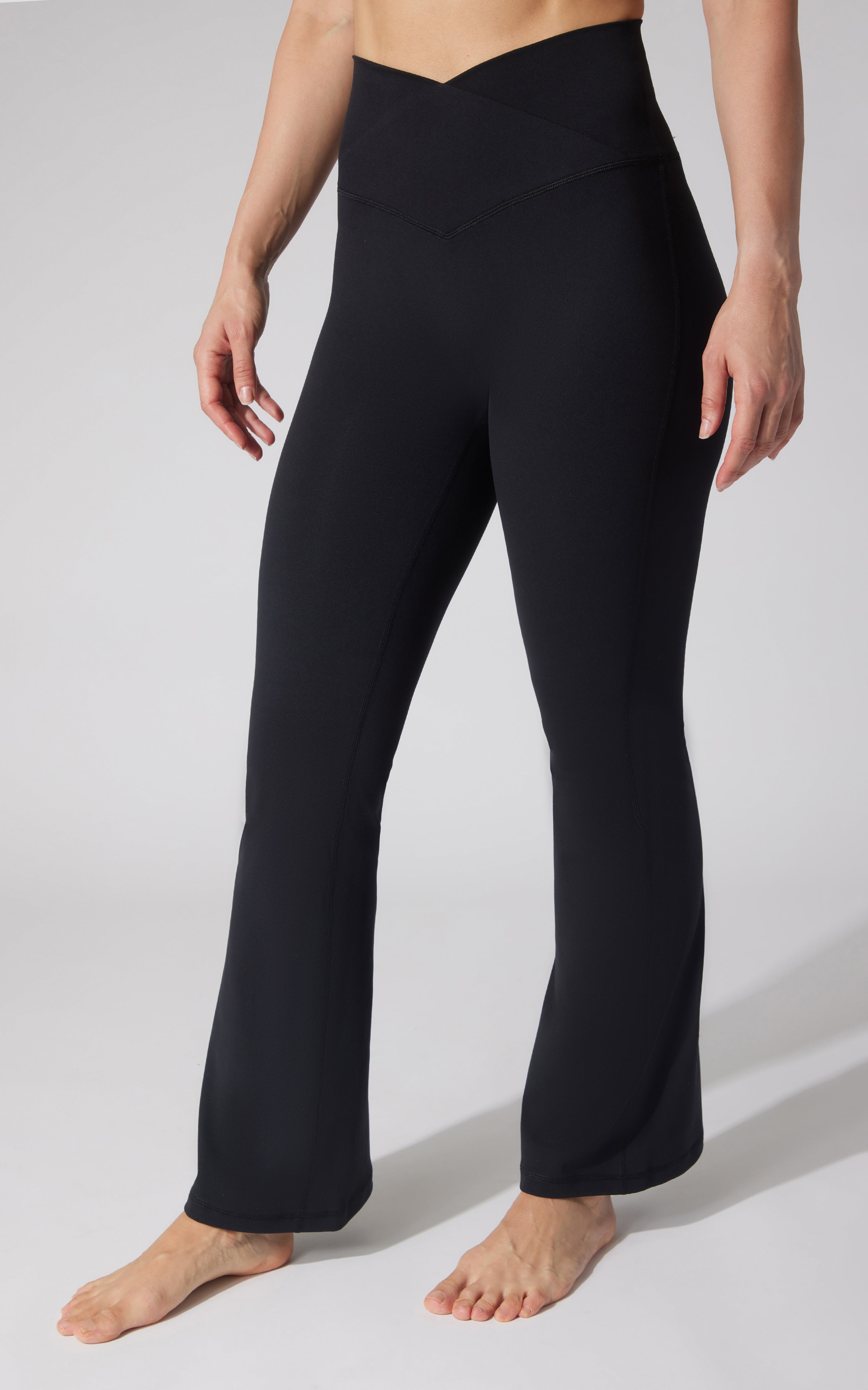 Lux Sophia Crossover Flare Pant