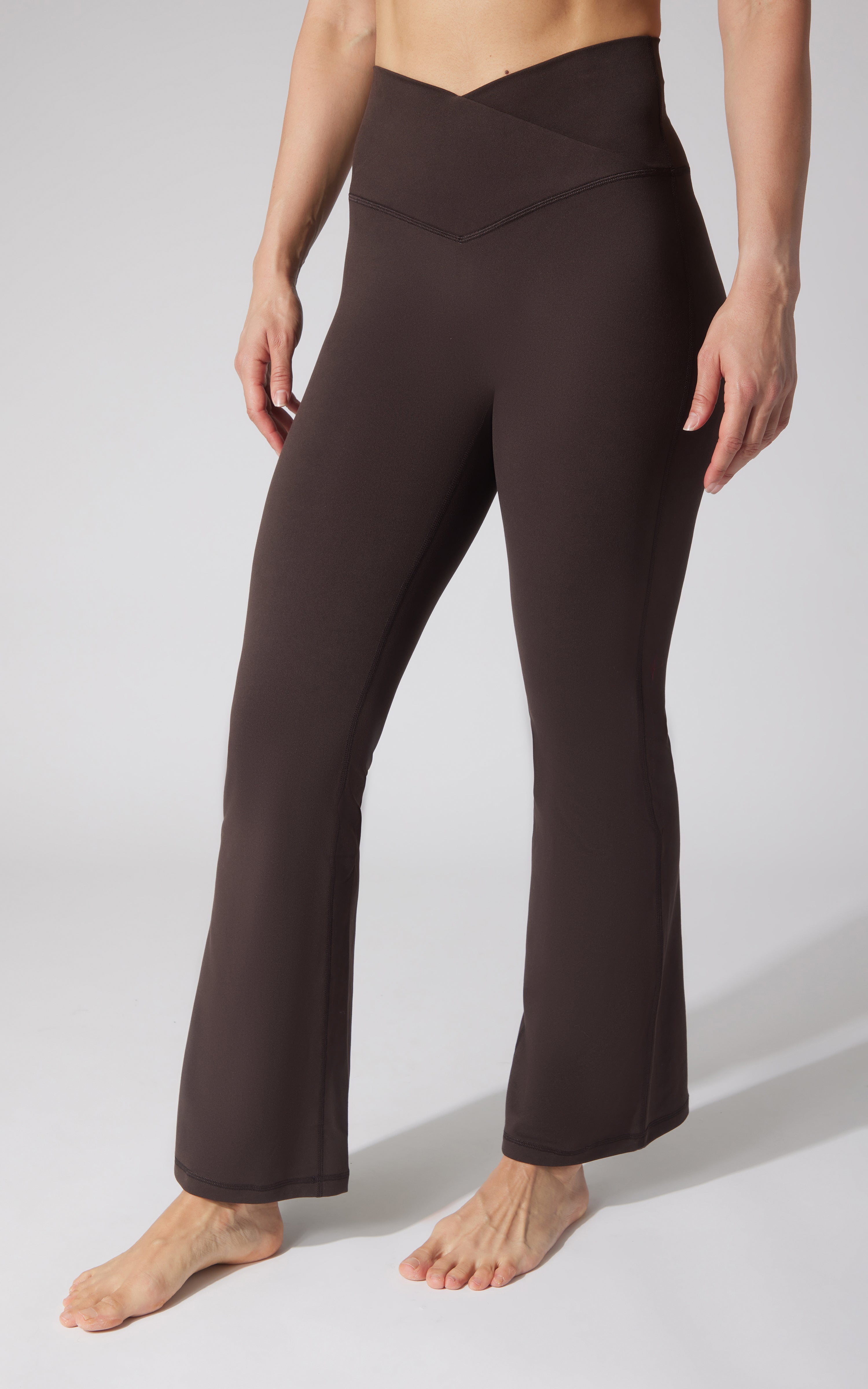 Lux Sophia Crossover Flare Pant