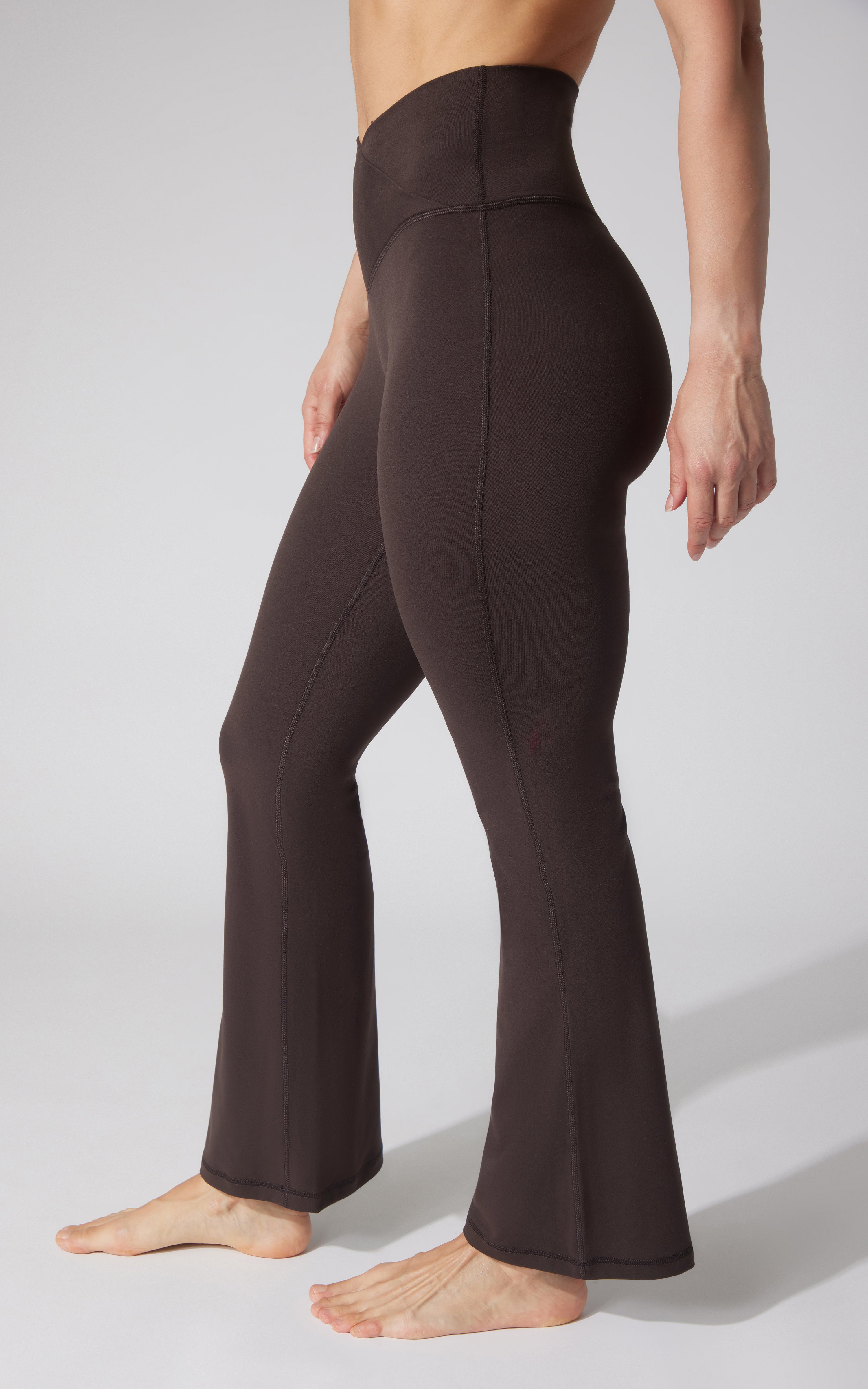 Lux Sophia Crossover Flare Pant