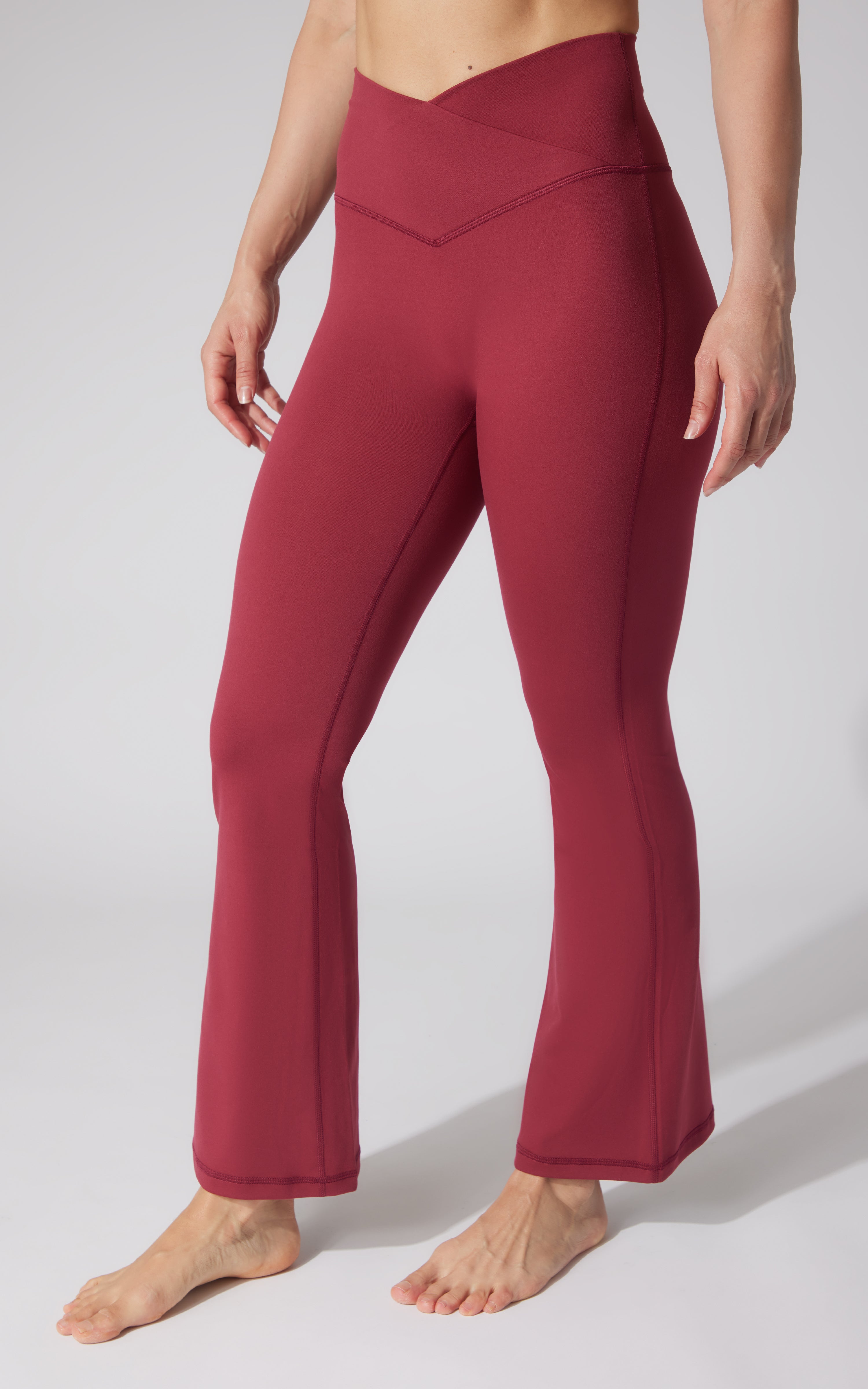 Lux Sophia Crossover Flare Pant