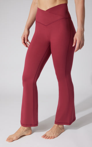 Lux Sophia Crossover Flare Pant
