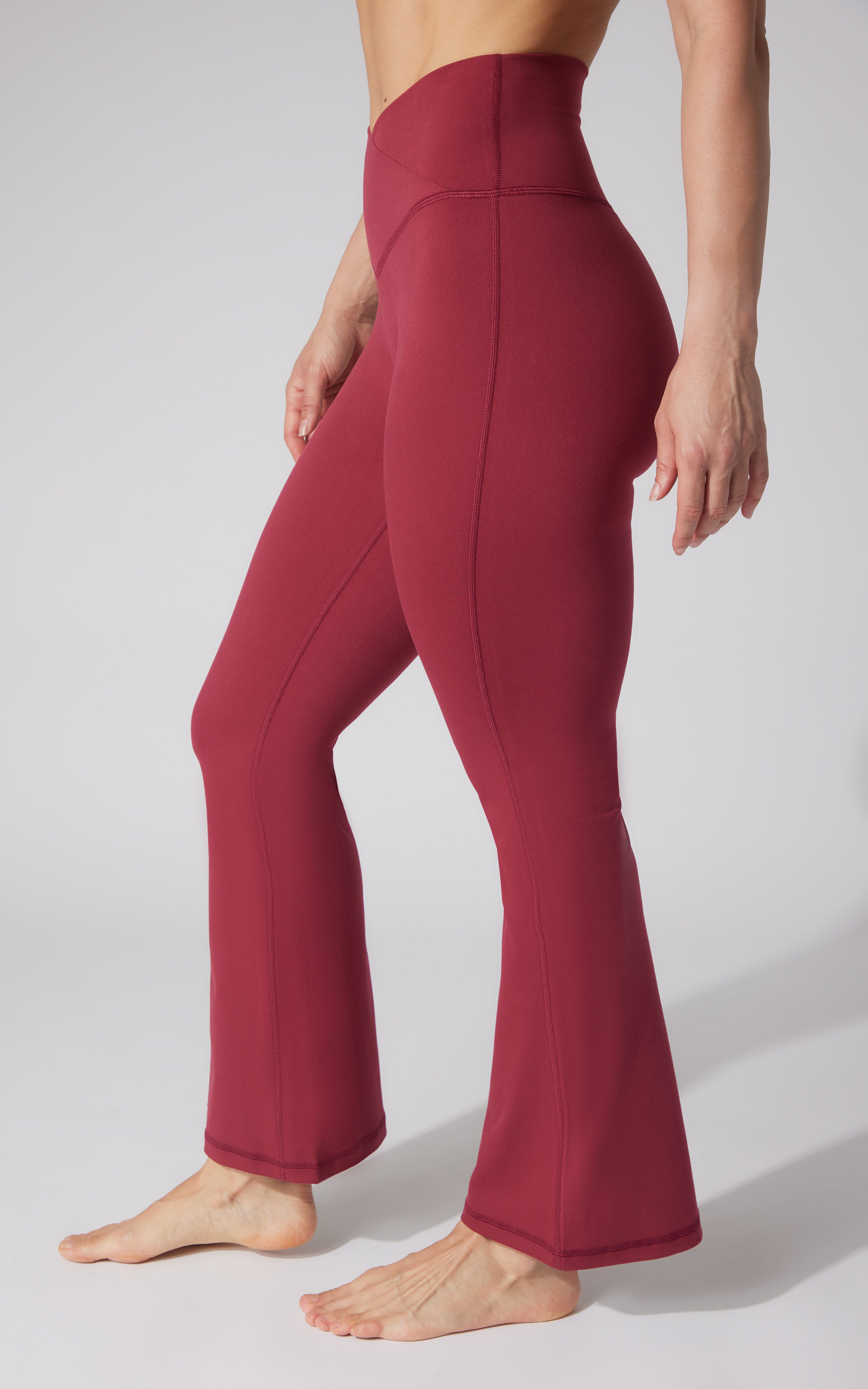 Lux Sophia Crossover Flare Pant