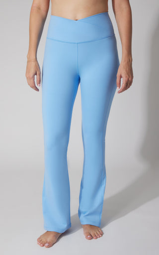 Lux Madison Crossover Waist 7/8 Flared Leg