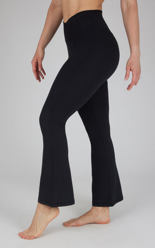 Lux Madison Crossover Waist 7/8 Flared Leg