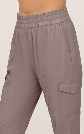 Trekki Trail Path Commuter Outdoor Utility Cargo Jogger w/ Elastic Hem
