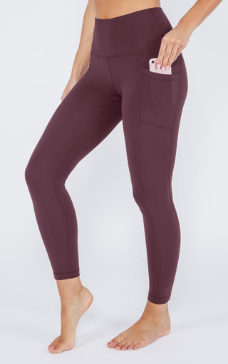 Nude Tech High Waist Side Pocket 7/8 Ankle Legging