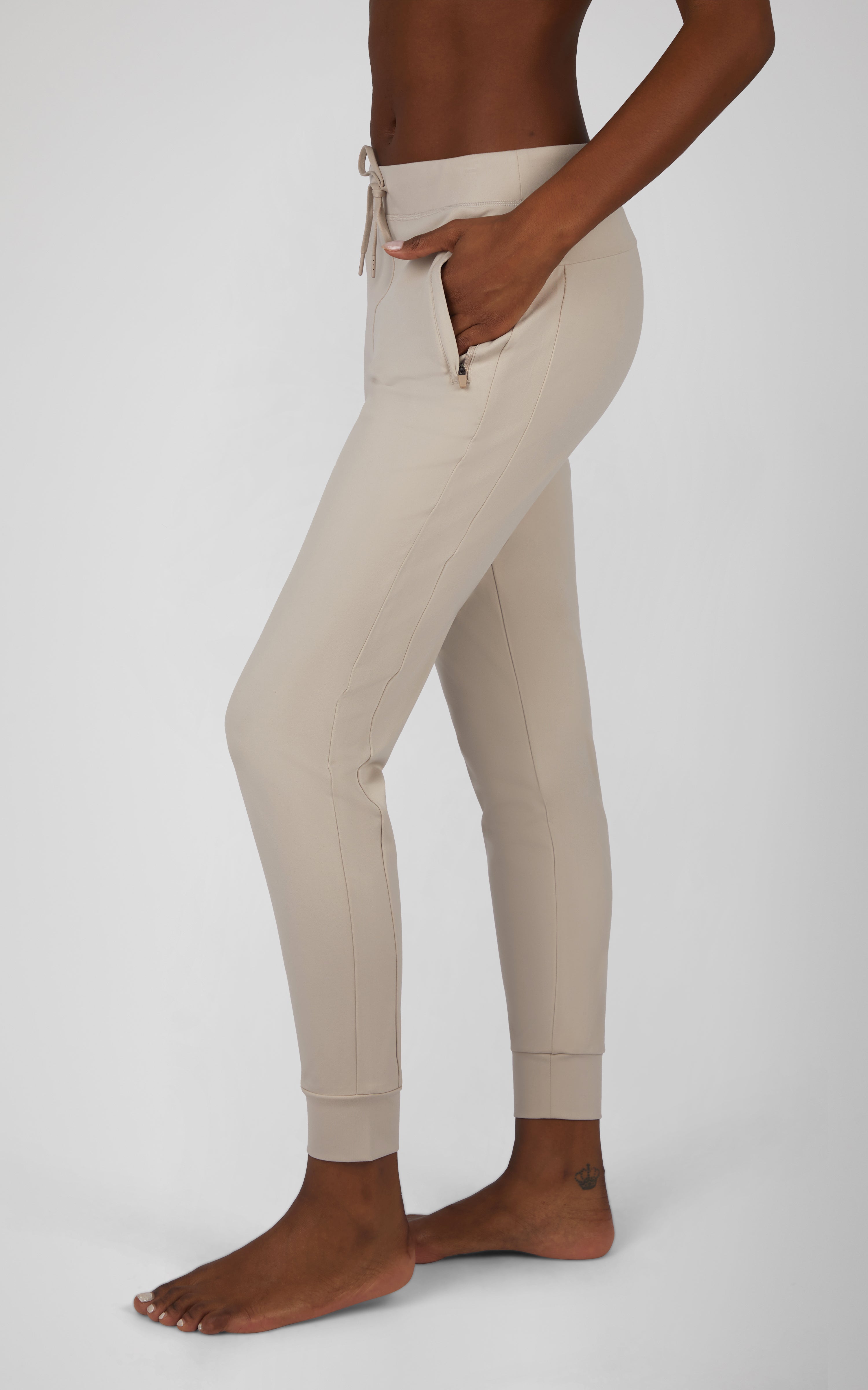 Lux Avenue Side Pocket Jogger - Our Linen Story
