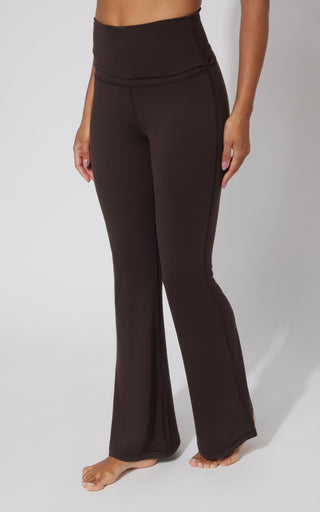 Lux Florence Fold Over Flare Leg Pant - Our Cafe Story