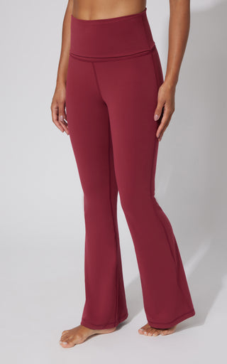 Lux Florence Fold Over Flare Leg Pant