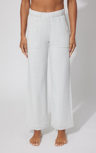 Modal Relaxed Fit Wide Leg Pant