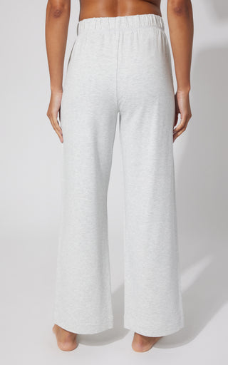 Modal Relaxed Fit Wide Leg Pant