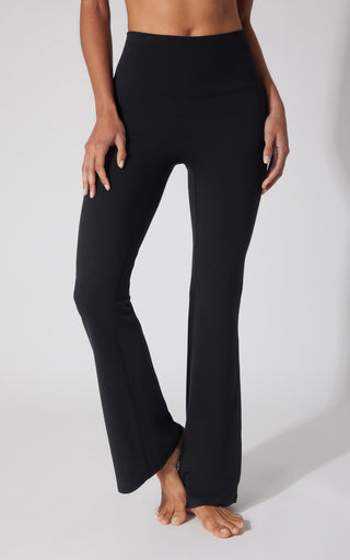 Lux Hudson Elastic Free  31.5" Flared Pant - Our Cafe Story