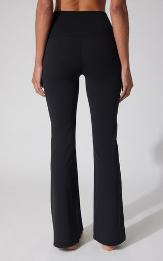 Lux Hudson Elastic Free  31.5" Flared Pant - Our Cafe Story