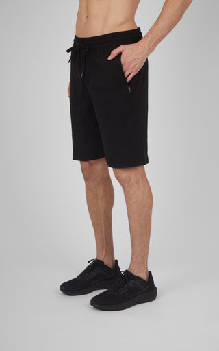 Mens 2 Secure Zipper Pocket Shorts