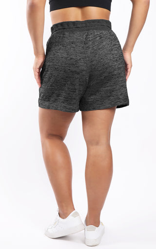 Plus Size Soft and Comfy Activewear Lounge Shorts