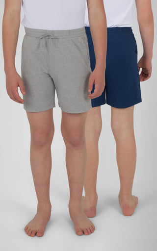Boys 2 PK Heathered Short and Lux Short