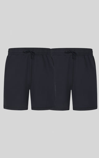 Boys 2 PK Heathered Short and Lux Short