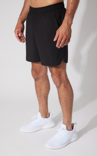 Mens Woven Compass 7" Short
