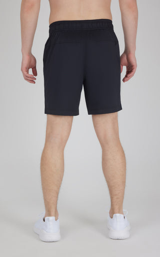 Mens Knit Stretch Pique Power 7" Shorts